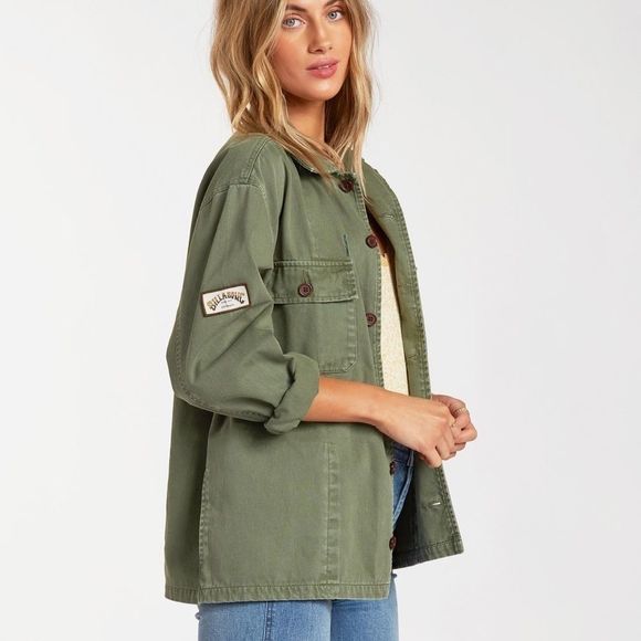 Billabong Cannon Military Jacket - Picture 2 of 7